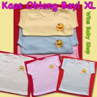 Jual 6 pc kaos Oblong Bayi XL/Kaos bayi/kaos santai bayi/kaos bayi murah Murah