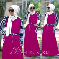 [Hijab mikuniku fanta HO] pakaian wanita muslim warna fanta