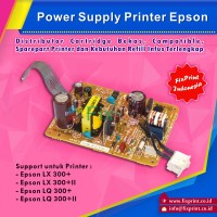 Power Supply Printer Epson LX-300+ LQ-300+ LQ-300+II LX300+ll, Adaptor