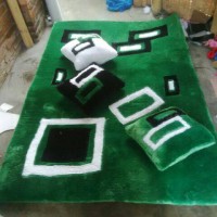 karpet bulu laspur/karpet karakter minimalis