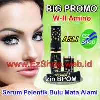 Jual WII Amino 1 Botol Serum Penumbuh Bulu Alis Mata Alami Asli Ez Shop Murah