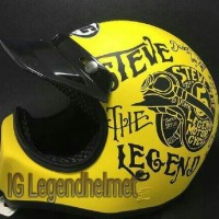 Jual Helm Cakil Steve Kuning Murah