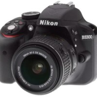 Kamera DSLR Nikon D3300 Lensa Kit 18-55mm VR Nikon D 3300 Kit 18-55 mm