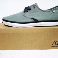 Sepatu pria Casual QuickSilver ShoreBreak Men Soft Grey Black original