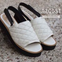 SEPATU CASUAL KETS SNEAKER AZCOST WOMEN PUTIH ORIGINAL HANDMADE