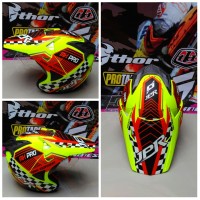 Helm SemiCross Helm Cross Helm Trail Helm SuperMoto KTM KLX YZ CRF