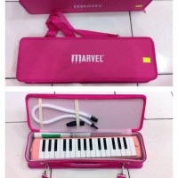 Jual pianika MARVEL merah/biru Murah