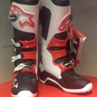 sepatu cross Alpinestars tech 7 warna putih merah murah jakarta