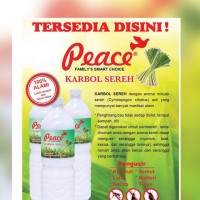 Jual Karbol Sereh Merek Peace Murah