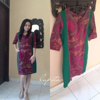 dress endek kombi by Lupita EKL01