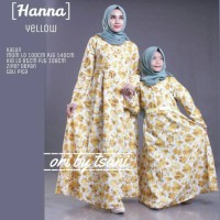 GAMIS COUPLE IBU ANAK HANNA DRESS ORI TSANI