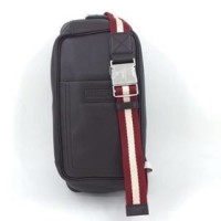 JUAL TAS BALLY SLING LARGE BAG BROWN MIRROR QUALITY