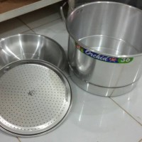 Panci Serbaguna ORCHID / Panci Langseng Aluminium BAGUS 36 cm