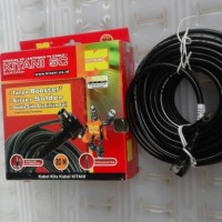 Kabel antena tv 5c tembaga asli merk kitani 20 meter