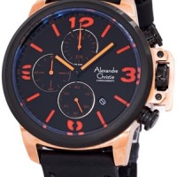 Jam Tangan Alexandre Christie AC 6280 Rose Gold Original