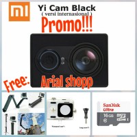Jual XIAOMI YI PROMO !!! VERSI INTERNASIONAL BLACK Murah