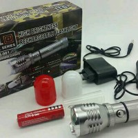 Jual Senter Cree 511 Tactical series with zoom 80.000w / 220.000 lumens Murah