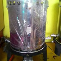 Setrika Uap Gas/Steam Boiler 15Liter Untuk Laundry/Konveksi
