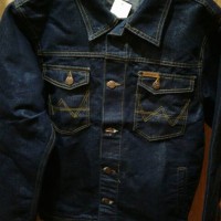 jaket jeans wrangler original