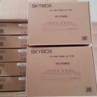 Jual Receiver Parabola Skybox V8 Combo DVB-S2 dan DVB-T2 Murah