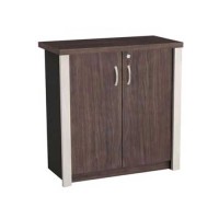 Lemari Arsip pendek pintu kayu BCM 01