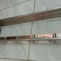 jemuran lipat / jemuran baju/rak handuk/gantungan handuk stanless
