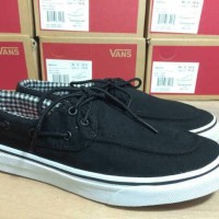 promo sepatu casual pria vans zapato del barco premium