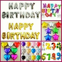 Jual balon huruf balon angka binatang balon silver gold bon love besar Murah