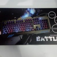 Jual Keyboard Gaming Rexus BATTLEFIRE KX1 Semi Mechanical Backlight Murah