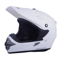 Helm Motor Cargloss Murah MXC Motocross White Met