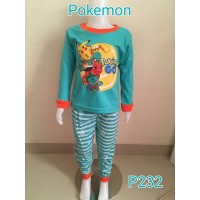Jual Setelan piyama anak laki laki Pokemon GO (P232) Murah