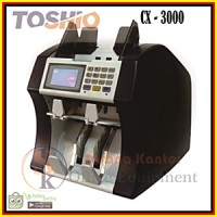 Jual TOSHIO CX 3000/Mesin hitung uang/Mesin penghitung uang/Money Counter Murah