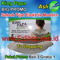Jual KingPaPa Massage Alat Pijat Elektrik Modern Serbaguna Asli Ez Shop Murah