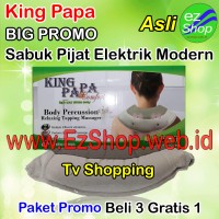 Jual KingPaPa Massage Mesin Pijat Elektrik Modern Serbaguna Asli Ez Shop Murah