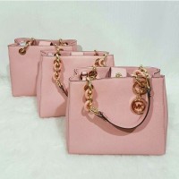 JUAL TAS MICHAEL KORS CYNTHIA SMALL PALE PINK ORIGINAL ASLI