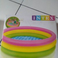 Jual kolam intex pelangi 147 Murah