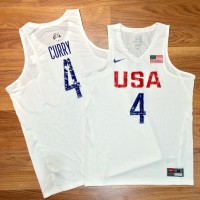 Jual Original 2016 Nike USA Basketball Jersey Stephen Curry #4 Murah