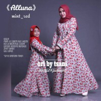 GAMIS COUPLE IBU ANAK : ALLUNA DRES KATUN JEPANG