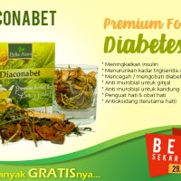 Jual Teh Herbal Diaconabet, Obat Diabetes, Daun Yakon, Insulin, Yacon Peru Murah