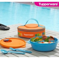 Jual DISKON HEBOH Tupperware Crytalwave Lunch Set tempat makan tupperware Murah