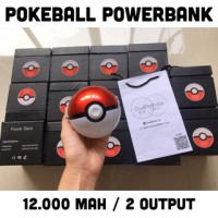 Jual Powerbank Pokeball 12000 MAH Pokemon Go Murah