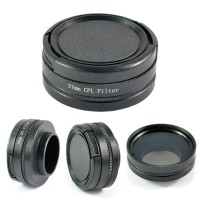 Jual CPL Filter Lens Accessory 37mm Lensa Kamera Gopro, Sjcam, Brica Bpro 5 Murah