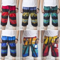 Jual celana pendek pinggang karet quiksilver untuk pantai surfing surf - 02 Murah