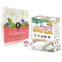 Jual Paket Mama Bear & Mama Soya Pelancar ASI / Booster Asi Herbal 1 Minggu Murah