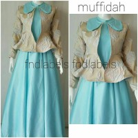 DRESS / GAUN / BAJU PESTA / KEBAYA MODERN MUFFIDAH
