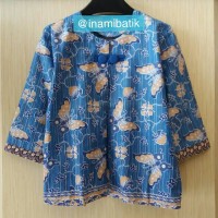 Jual Blazer Batik / Bolero Batik Wanita Kerja (5 pilihan warna) vintage Murah