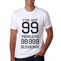 Jual Kaos Rohani distro 99 BLESSING pria wanita keluarga kristiani kristen Murah