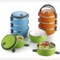 Rantang stainless 3 susun / steel lunch Box Tiga Susun Murah