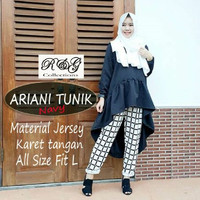 Ariani TUNIK - GROSIR BAJU SETELAN KEMEJA HIJAB WANITA MURAH 77V2