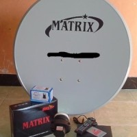 Jual Dish matrix Parabola mini Lengkap(paket Ninmedia) Murah